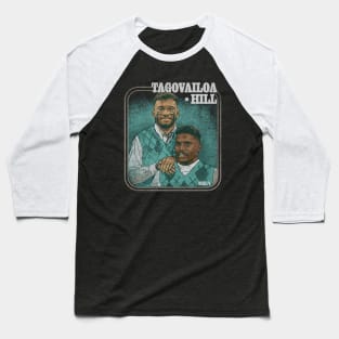 Tua Tagovailoa & Tyreek Hill Miami Step Brothers Baseball T-Shirt